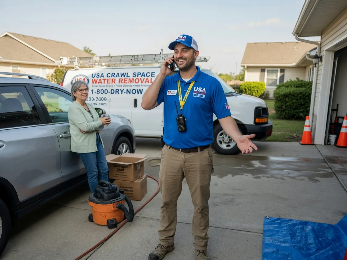 Crawl Space Water Removal Eielson Afb, AK FAQs